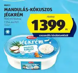 ALDI Mucci Mandulás-Kókuszos Jégkrém ajánlat