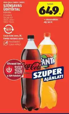 ALDI Coca-Cola / Fanta / Sprite ajánlat
