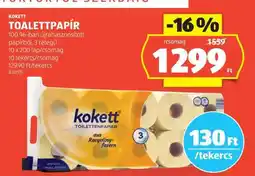 ALDI Kokett Toalettpapír ajánlat