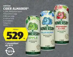 ALDI SOMERSBY CIDER ALMABOR ajánlat