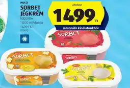ALDI MUCCI SORBET JÉGKRÉM ajánlat