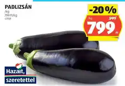 ALDI Padlizsán ajánlat