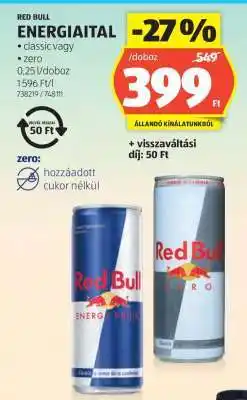 ALDI RED BULL Energiaital ajánlat
