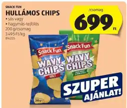 ALDI Snack Fun Hullámos Chips ajánlat
