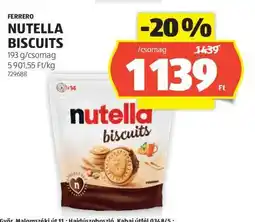 ALDI NUTELLA Biscuits ajánlat