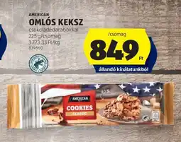 ALDI American omlós keksz ajánlat