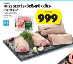 ALDI KOMETA FRISS SERTÉSKÖRÖMPÖRKÖLT-CSOMAG ajánlat