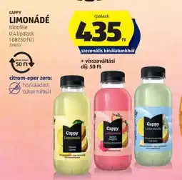 ALDI CAPPY Limonádé ajánlat