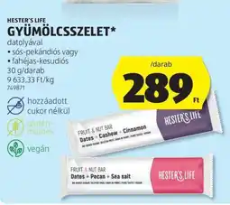 ALDI Hester's Life gyümölcsszelet ajánlat
