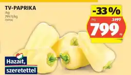 ALDI TV paprika ajánlat