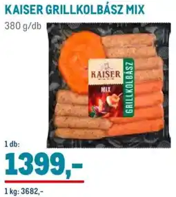 Metro Kaiser grillkolbász ajánlat
