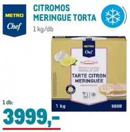 Metro Metro Chef Citromos meringue torta ajánlat