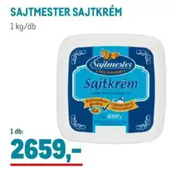 Metro Sajtmester sajtkrém ajánlat
