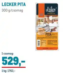 Metro Lecker Pita ajánlat