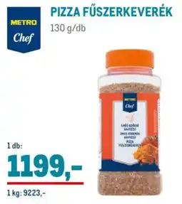 Metro Metro Chef Pizza fűszerkeverék ajánlat