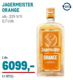 Metro Jagermeister Orange ajánlat