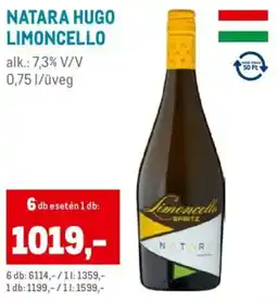 Metro Natara Hugo limoncello ajánlat