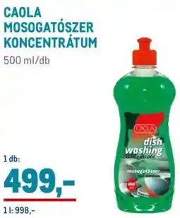 Metro Caola mosogatószer koncentrátum ajánlat