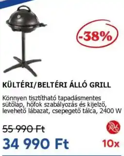 Metro Kültéri / Beltéri álló grill ajánlat