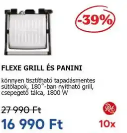 Metro Flexe Grill és panini ajánlat