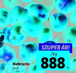 Lidl Nektarin ajánlat