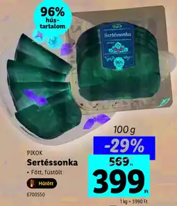 Lidl PIKOK Sertéssonka ajánlat