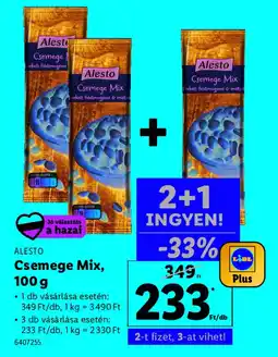 Lidl ALESTO Csemege Mix ajánlat