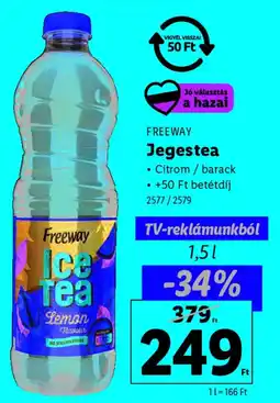 Lidl FREEWAY Jegestea ajánlat