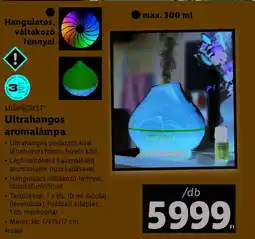 Lidl SILVERCREST Ultrahangos aromalámpa ajánlat