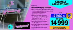 Lidl PARKSIDE Univerzális gépállvány ajánlat