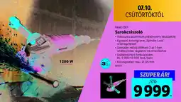 Lidl PARKSIDE Sarokcsiszoló ajánlat