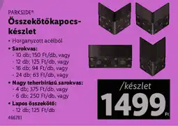 Lidl PARKSIDE Összekötőkapocs-készlet ajánlat