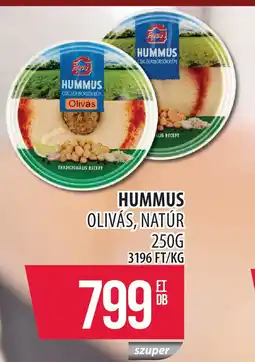 Coop Hummus Olivas, natúr ajánlat