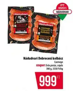 Coop Nádudvari debreceni kolbász ajánlat