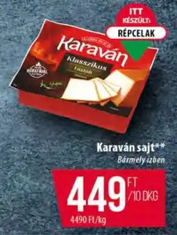 Coop Karaván Sajt ajánlat