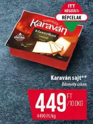 Coop Karaván Sajt ajánlat