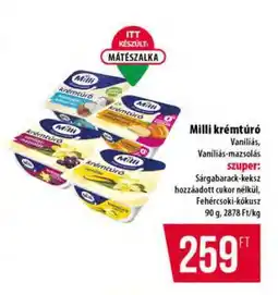 Coop MILLI﻿﻿ Krémtúró ajánlat