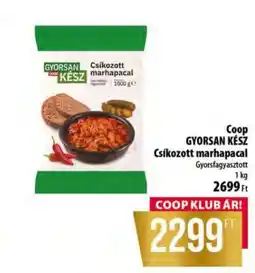 Coop Coop GYORSAN KÉSZ Csíkozott marhapacal ajánlat