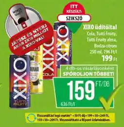 Coop XIXO Üdítőital ajánlat