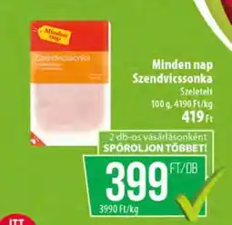 Coop Minden nap Szendvicssonka ajánlat