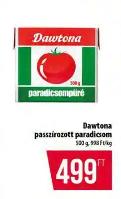 Coop Dawtona passzírozott paradicsom ajánlat