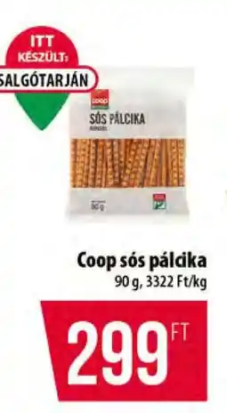 Coop Coop sós pálcika ajánlat