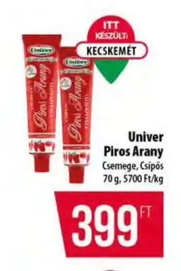 Coop UNIVER Piros Arany ajánlat
