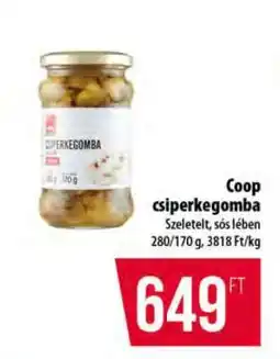 Coop Coop csiperkegomba ajánlat