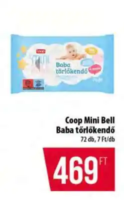 Coop Coop Mini Bell Baba törlőkendő ajánlat