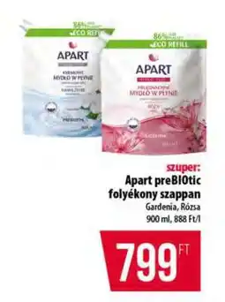 Coop Apart preBIOTic folyékony szappan ajánlat