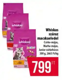 Coop Whiskas száraz macskaeledel ajánlat