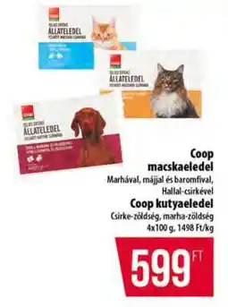 Coop Coop macskaeledel / Coop kutyaeledel ajánlat