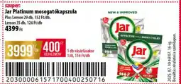 Coop Jar Platinum mosogatókapszula ajánlat
