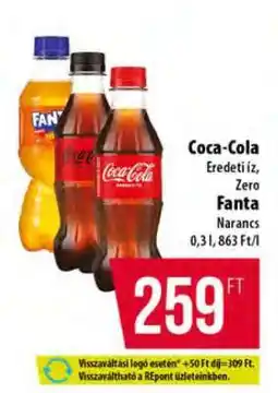 Coop Coca-Cola / Fanta ajánlat